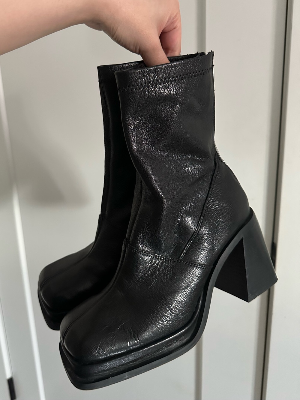 Urban Outfitters Platform Ankle Boots